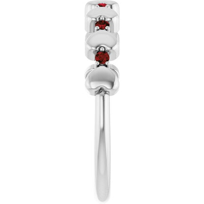 14k-white-gold-natural-mozambique-garnet-heart-stackable-ring