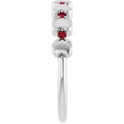 14k-white-gold-natural-ruby-heart-stackable-ring