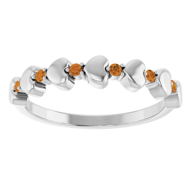 14k-white-gold-natural-citrine-heart-stackable-ring