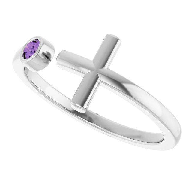 14k-white-gold-natural-amethyst-negative-space-cross-ring