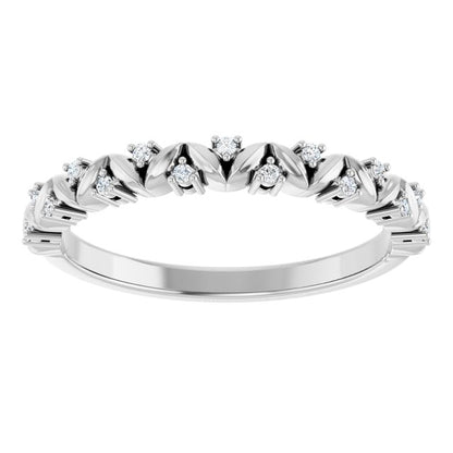 14k-white-gold-.06-ctw-natural-diamond-stackable-leaf-ring