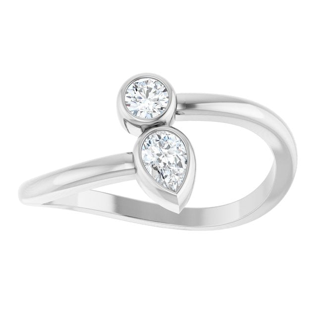 14k-white-gold-1/4-ctw-natural-diamond-two-stone-bypass-ring
