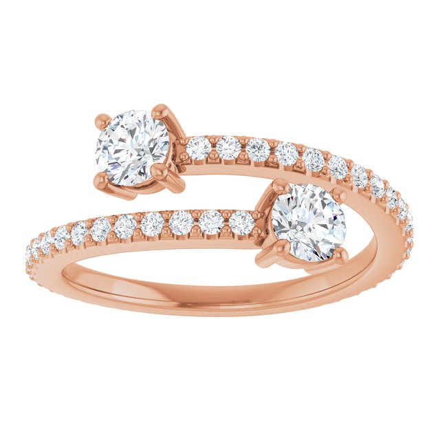14k-rose-gold-7/8-ctw-natural-diamond-two-stone-ring