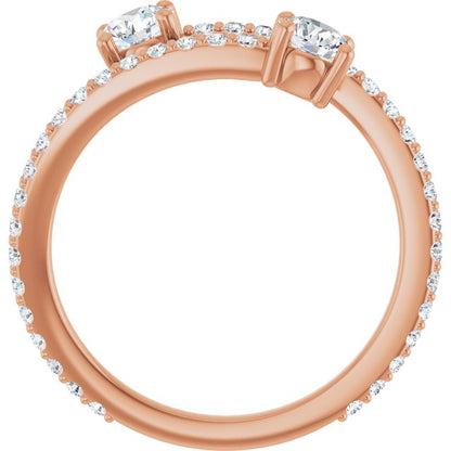 14k-rose-gold-7/8-ctw-natural-diamond-two-stone-ring