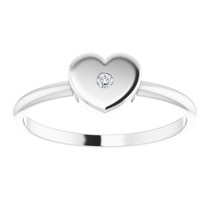 14k-white-gold-.01-ct-natural-diamond-youth-heart-ring
