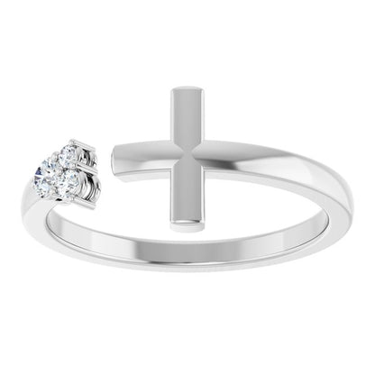 14k-white-gold-1/10-ctw-natural-diamond-negative-space-cross-ring
