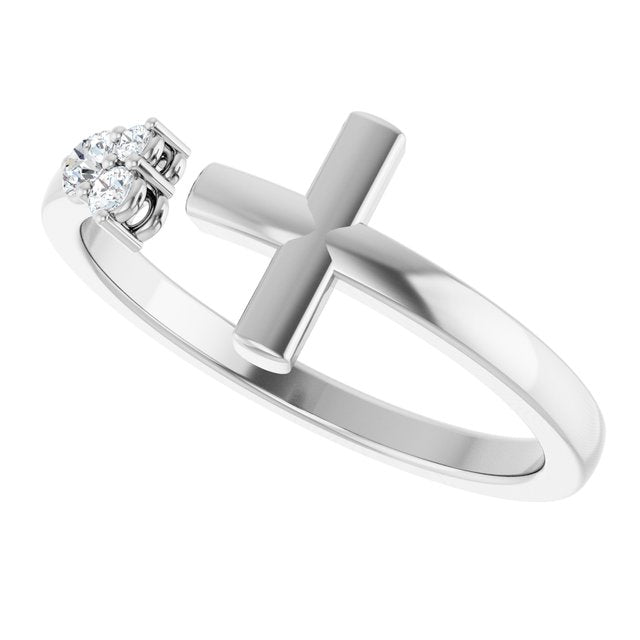 14k-white-gold-1/10-ctw-natural-diamond-negative-space-cross-ring
