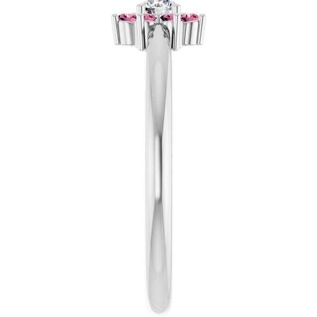 14k-white-gold-natural-pink-tourmaline-&-.06-ct-natural-diamond-flower-ring