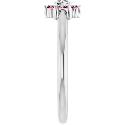 14k-white-gold-natural-pink-tourmaline-&-.06-ct-natural-diamond-flower-ring