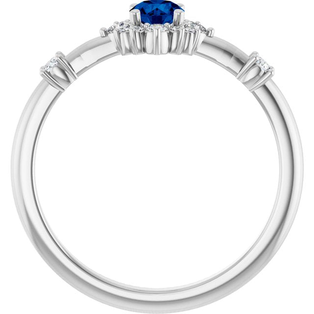 14k-white-gold-natural-blue-sapphire-&-1/6-ctw-natural-diamond-halo-style-ring