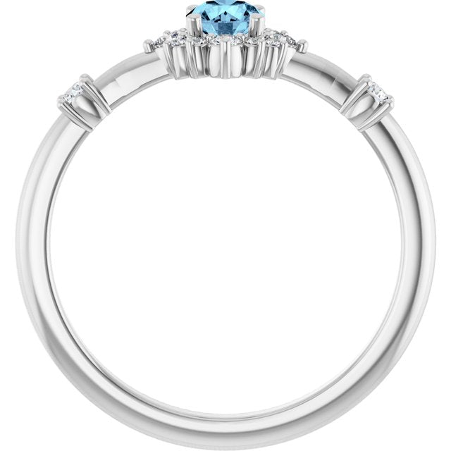 14k-white-gold-natural-aquamarine-&-1/6-ctw-natural-diamond-halo-style-ring