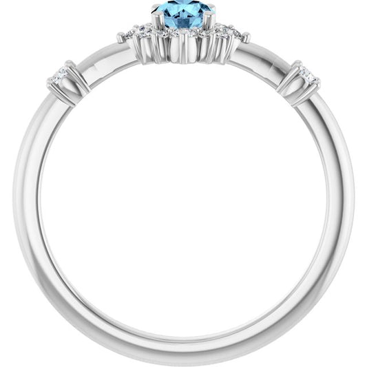 14k-white-gold-natural-aquamarine-&-1/6-ctw-natural-diamond-halo-style-ring
