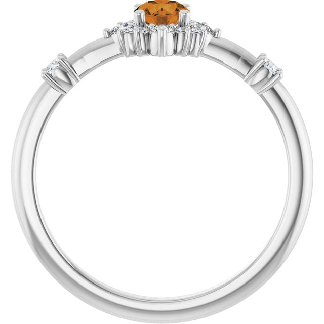 14k-white-gold-natural-citrine-&-1/6-ctw-natural-diamond-halo-style-ring