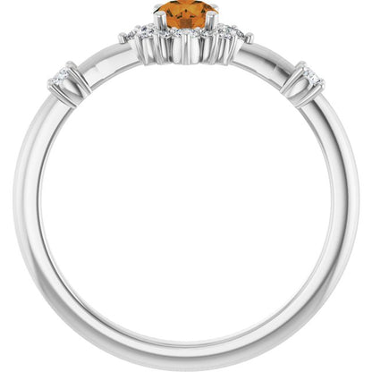 14k-white-gold-natural-citrine-&-1/6-ctw-natural-diamond-halo-style-ring