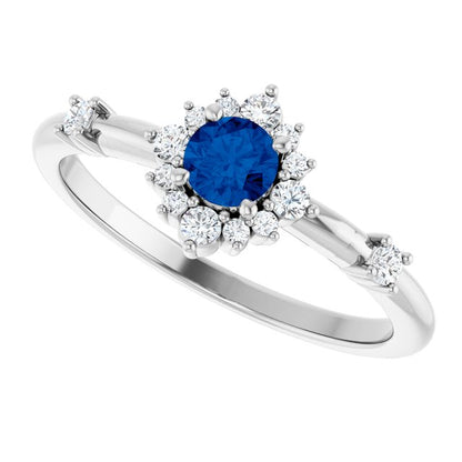 14k-white-gold-natural-blue-sapphire-&-1/6-ctw-natural-diamond-halo-style-ring