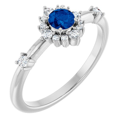 14k-white-gold-natural-blue-sapphire-&-1/6-ctw-natural-diamond-halo-style-ring
