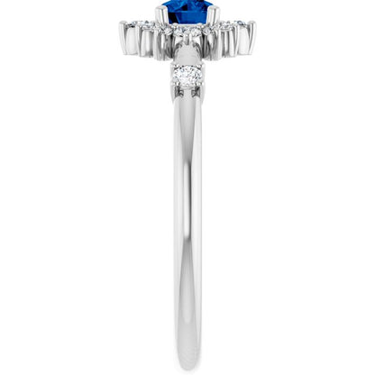 14k-white-gold-natural-blue-sapphire-&-1/6-ctw-natural-diamond-halo-style-ring