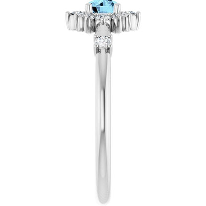 14k-white-gold-natural-aquamarine-&-1/6-ctw-natural-diamond-halo-style-ring