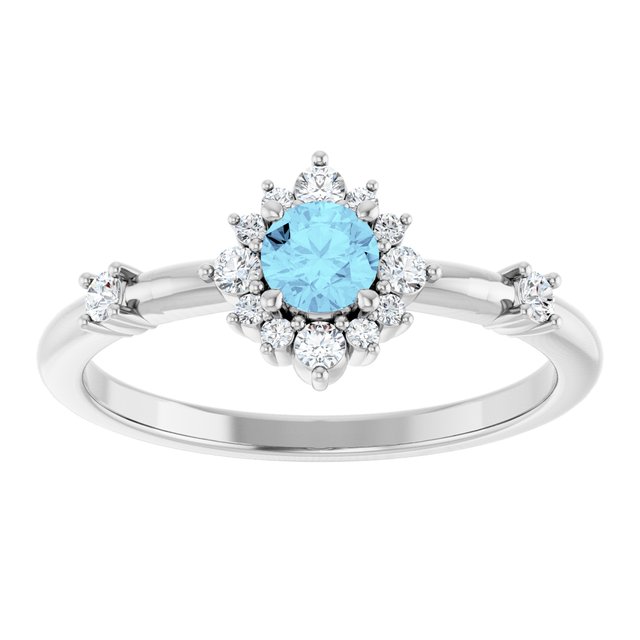 14k-white-gold-natural-aquamarine-&-1/6-ctw-natural-diamond-halo-style-ring