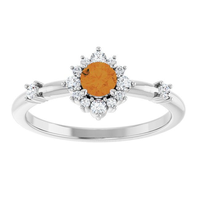 14k-white-gold-natural-citrine-&-1/6-ctw-natural-diamond-halo-style-ring