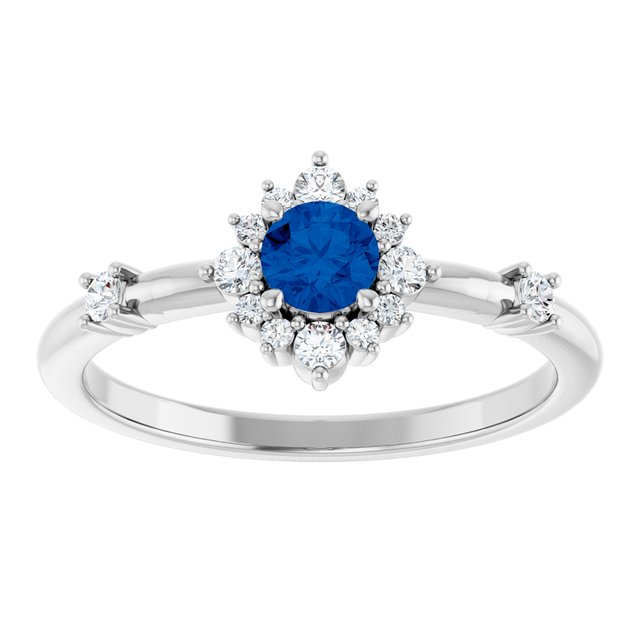 14k-white-gold-natural-blue-sapphire-&-1/6-ctw-natural-diamond-halo-style-ring