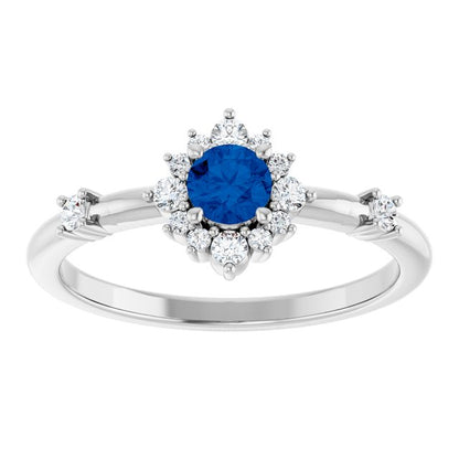 14k-white-gold-natural-blue-sapphire-&-1/6-ctw-natural-diamond-halo-style-ring