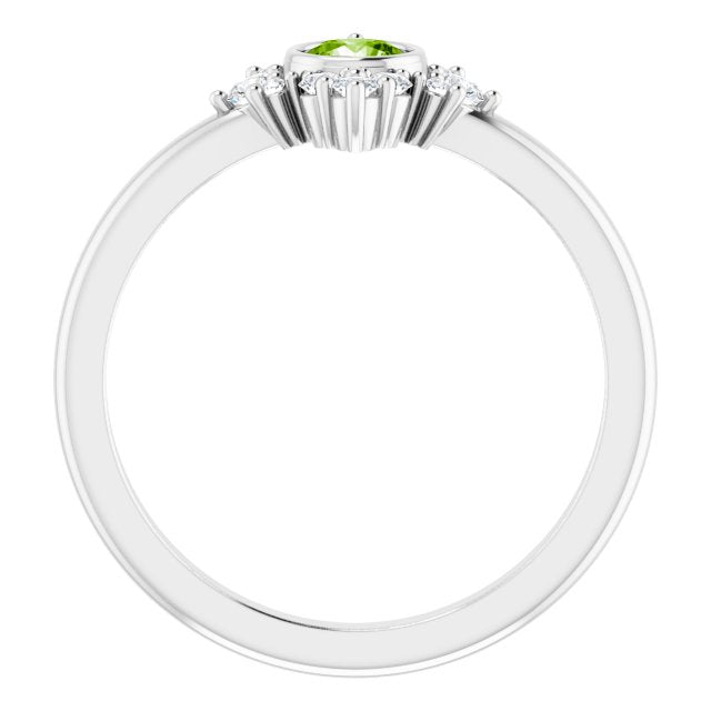 14k-white-gold-natural-peridot-&-1/5-ctw-natural-diamond-ring