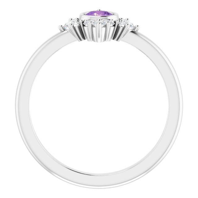 14k-white-gold-natural-amethyst-&-1/5-ctw-natural-diamond-ring