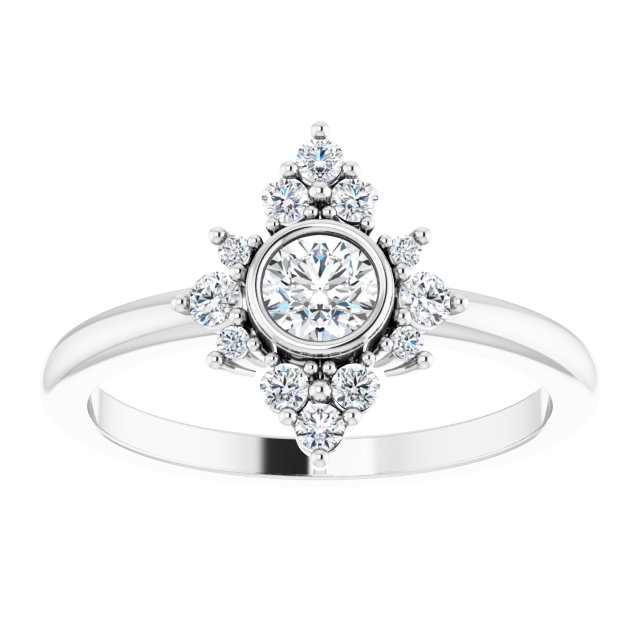 14k-white-gold-3/8-ctw-natural-diamond-ring