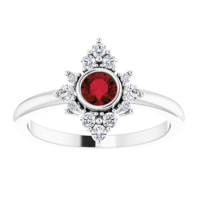 14k-white-gold-natural-mozambique-garnet-&-1/5-ctw-natural-diamond-ring