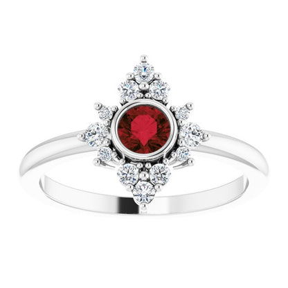 14k-white-gold-natural-mozambique-garnet-&-1/5-ctw-natural-diamond-ring