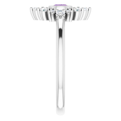 14k-white-gold-natural-amethyst-&-1/5-ctw-natural-diamond-ring