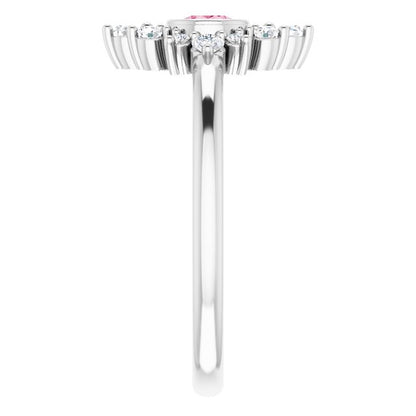 14k-white-gold-natural-pink-tourmaline-&-1/5-ctw-natural-diamond-ring