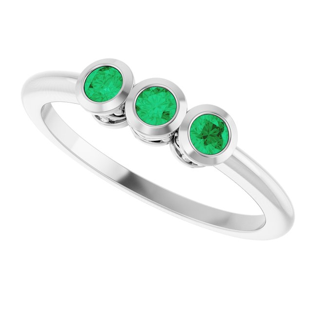14k-white-gold-natural-emerald-three-stone-ring