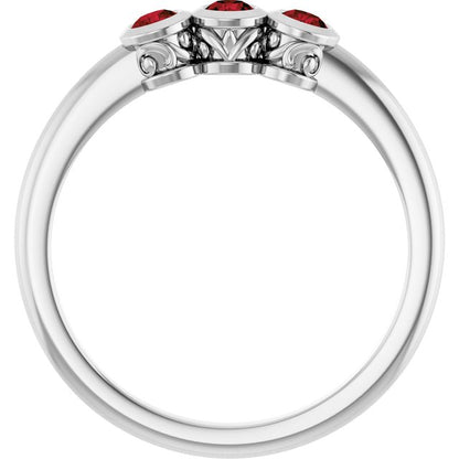 14k-white-gold-natural-mozambique-garnet-three-stone-ring