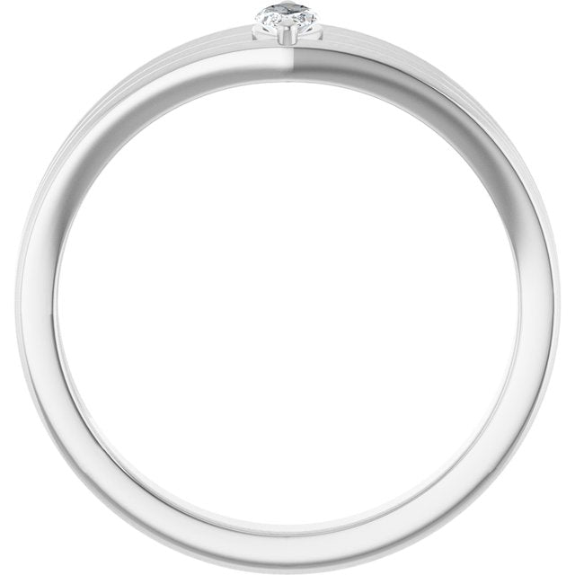 14k-white-gold-1/8-ct-natural-diamond-geometric-ring