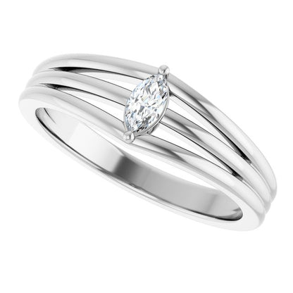 14k-white-gold-1/8-ct-natural-diamond-geometric-ring