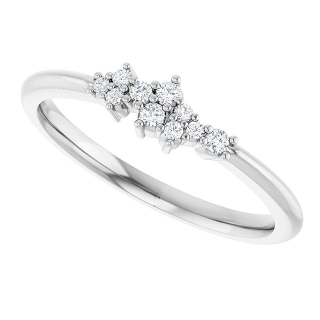 14k-white-gold-.08-ctw-natural-diamond-stackable-cluster-ring