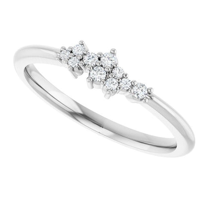 14k-white-gold-.08-ctw-natural-diamond-stackable-cluster-ring