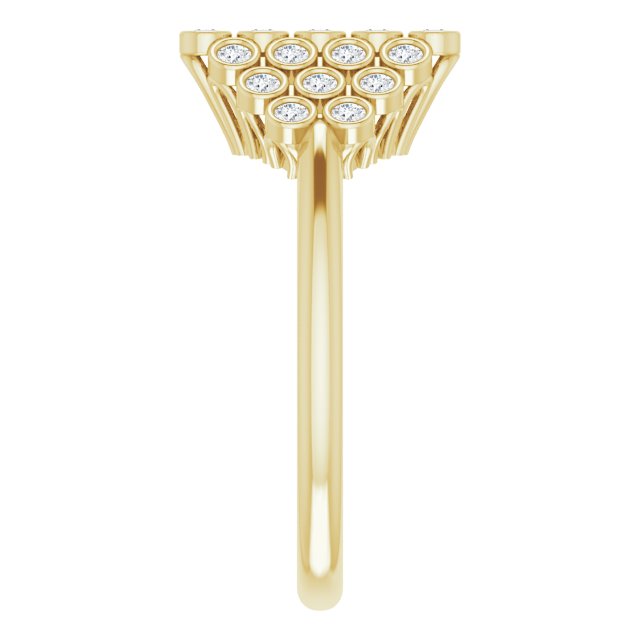 14k-yellow-gold-1/3-ctw-natural-diamond-bezel-set-cluster-ring
