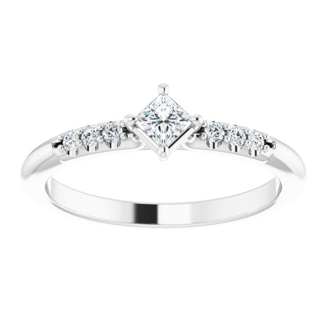 platinum-1/4-ctw-natural-diamond-stackable-ring