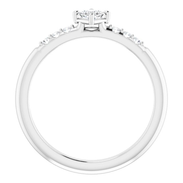 platinum-1/4-ctw-natural-diamond-stackable-ring