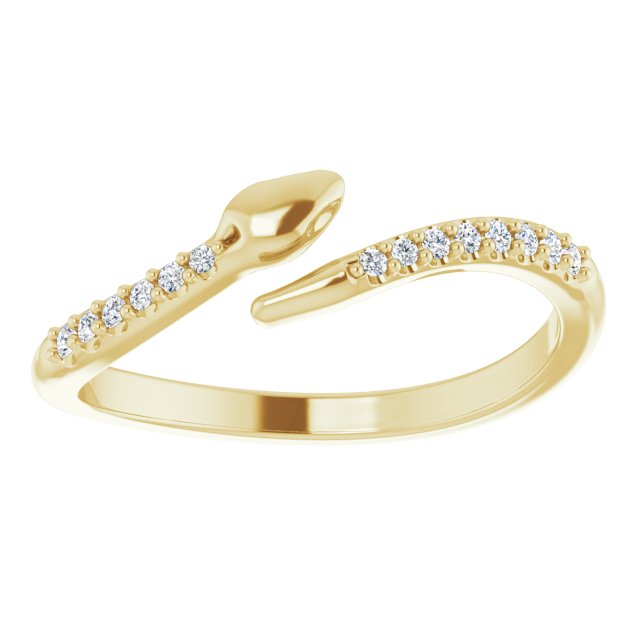 14k-yellow-gold-.08-ctw-natural-diamond-snake-bypass-ring
