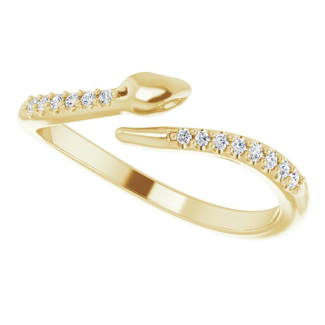 14k-yellow-gold-.08-ctw-natural-diamond-snake-bypass-ring
