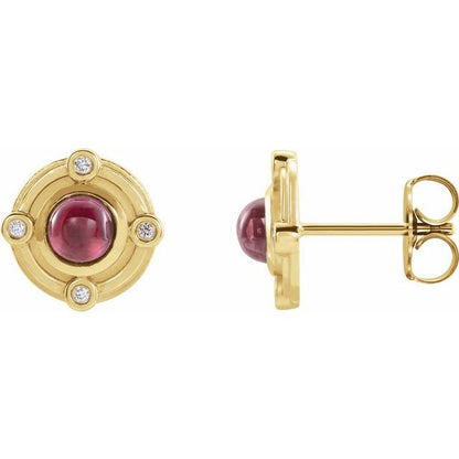 14k-rose-gold-natural-rhodolite-garnet-&-.03-ctw-natural-diamond-earrings