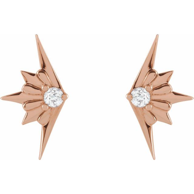 14k-rose-gold-.03-ctw-natural-diamond-starburst-earrings