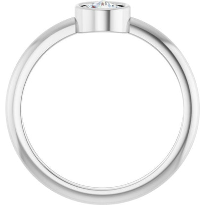 platinum-3/8-ct-rose-cut-natural-diamond-stackable-ring