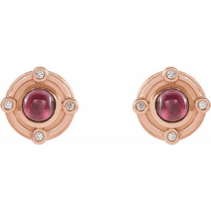 14k-rose-gold-natural-rhodolite-garnet-&-.03-ctw-natural-diamond-earrings