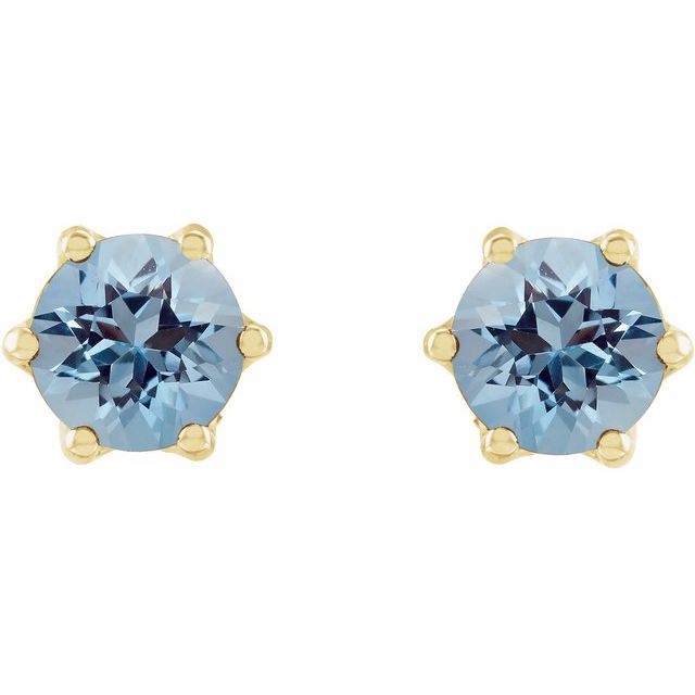 14k-yellow-gold--natural-aquamarine-&-.03-ctw-natural-diamond-crown-earrings