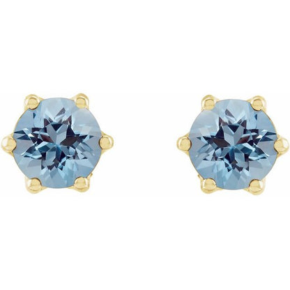 14k-yellow-gold--natural-aquamarine-&-.03-ctw-natural-diamond-crown-earrings
